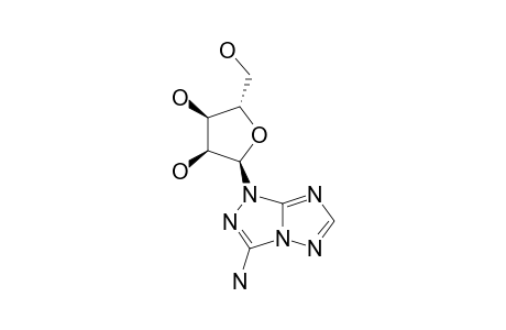 3-AMINO-1-ALPHA-D-RIBOFURANOSYL-[1,2,4]-TRIAZOLO-[4,3-B]-[1,2,4]-TRIAZOLE