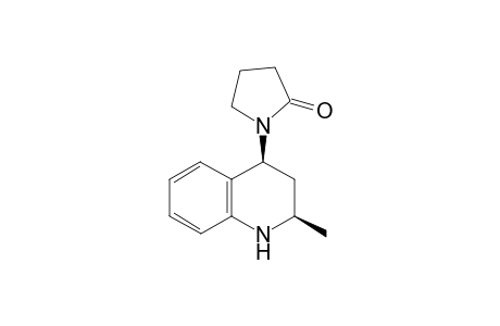 (2R*,4S*)-2-Methyl-4-(2-oxopyrrolidin-1-yl)-1,2,3,4-tetrahydroquinoline