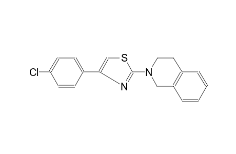 isoquinoline, 2-[4-(4-chlorophenyl)-2-thiazolyl]-1,2,3,4-tetrahydro-