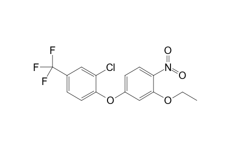 Benzene, 2-chloro-1-(3-ethoxy-4-nitrophenoxy)-4-(trifluoromethyl)-