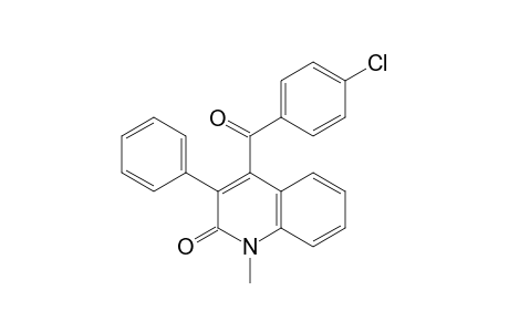 4-(4-Chlorobenzoyl)-1-methyl-3-phenylquinolin-2(1H)-one