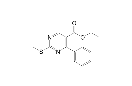Ethyl 2-(methylthio)-6-phenylpyrimidine-5-carboxylate