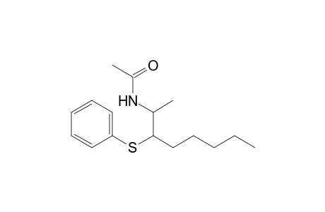 N-(3-phenylsulfanyloctan-2-yl)acetamide