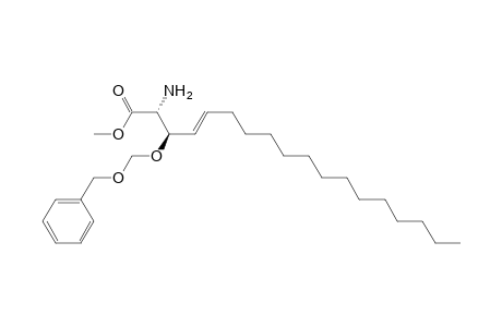 Methyl (2R,3R,4E)-2-Amino-3-benzyloxymethoxy-4-octadecenoate
