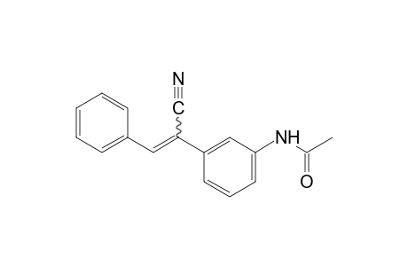 alpha-(alpha-cyanobenzylidene)-m-acetonitrile