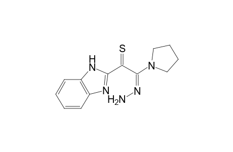 (Benzimidazol-2-yl)thioacyl (N-methylpyrrolidinyl) amidrazone / or lactam