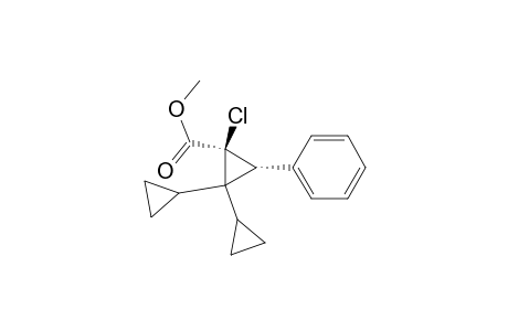 [1,1':1',1''-Tercyclopropane]-2'-carboxylic acid, 2'-chloro-3'-phenyl-, methyl ester, cis-