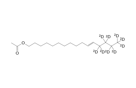 13,13,14,14,15,15,16,16,16-Nonadeuterio-hexadeca-11-enyl acetate