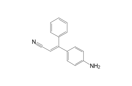 (E)-3-(4-Aminophenyl)-3-phenyl-2-propenenitrile