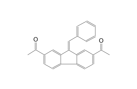 1,1'-(9-benzylidene-9H-fluorene-2,7-diyl)diethanone