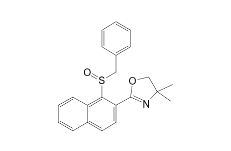 2-(1-benzylsulfinyl-2-naphthyl)-4,4-dimethyl-2-oxazoline