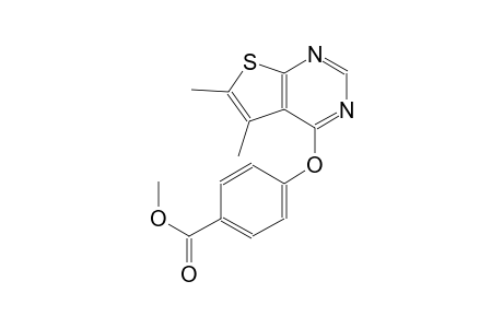 benzoic acid, 4-[(5,6-dimethylthieno[2,3-d]pyrimidin-4-yl)oxy]-, methyl ester