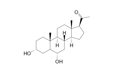 3α,6α-dihydroxypregnan-20-one