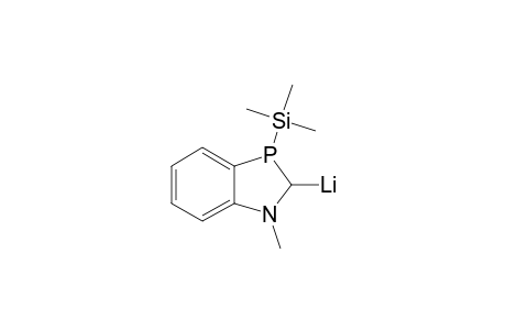 2-LITHIO-1-METHYL-3-TRIMETHYLSILYL-1,3-BENZAZAPHOSPHOLANE,ISOMER-#1