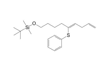 9-t-Butyldimethylsiloxy-5-phenylthionona-1,4(Z)-diene