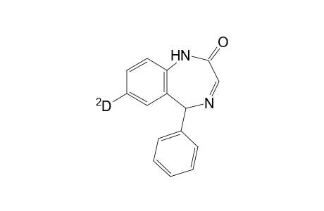 5-Phenyl-7-D1-1,4-benzodiazepin-2-one