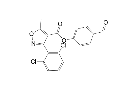 Isoxazole-4-carboxylic acid, 3-(2,6-dichlorophenyl)-5-methyl-, 4-formylphenyl ester