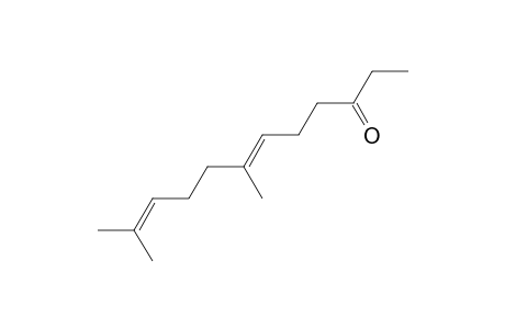 (E)-7,11-dimethyldodeca-6,10-dien-3-one