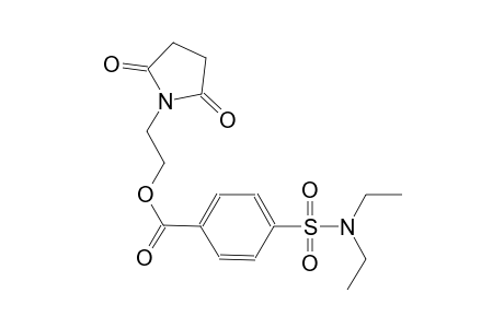 2-(2,5-dioxo-1-pyrrolidinyl)ethyl 4-[(diethylamino)sulfonyl]benzoate