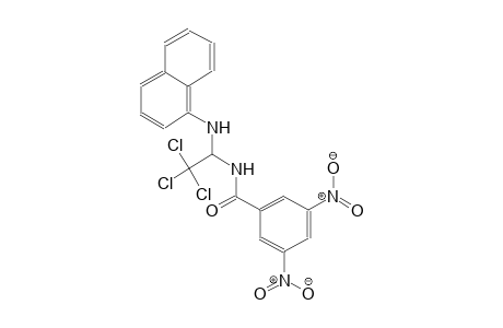 3,5-dinitro-N-[2,2,2-trichloro-1-(1-naphthylamino)ethyl]benzamide