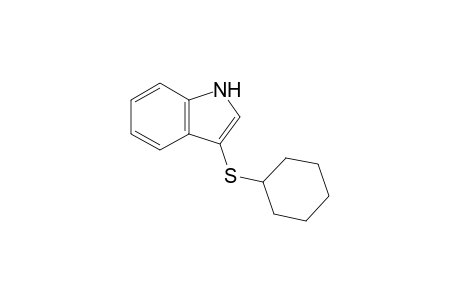 3-(Cyclohexylthio)-1H-indole