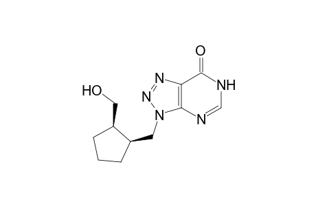 (+-) -cis-8 -Aza-9 -[(2 -hydroxymethyl)cyclopentylmethyl]hypoxanthine