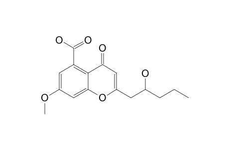 2-(2-HYDROXYPENTYL)-5-CARBOXY-7-METHOXYCHROMONE