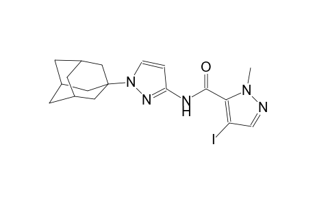 N-[1-(1-adamantyl)-1H-pyrazol-3-yl]-4-iodo-1-methyl-1H-pyrazole-5-carboxamide