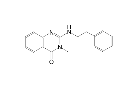 4(3H)-quinazolinone, 3-methyl-2-[(2-phenylethyl)amino]-