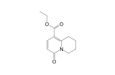 Ethyl 4-oxo-6,7,8,9-tetrahydro-4H-quinolizine-1-carboxylate