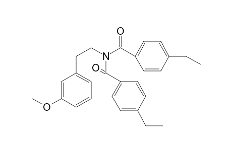 N,N-Bis(4-ethylbenzoyl)-3-methoxyphenethylamine