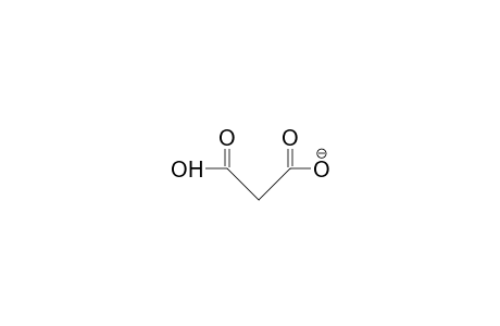 Malonic acid, anion