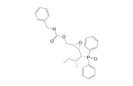 (2R,3R,4R,5S)-1-[(N-BENZYLCARBAMOYL)-OXY]-4-DIPHENYLPHOSPHINOYL-2,3-EPOXY-5-METHYLHEPTANE