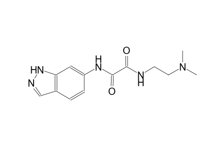 ethanediamide, N~1~-[2-(dimethylamino)ethyl]-N~2~-(1H-indazol-6-yl)-