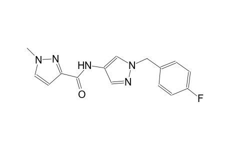 N-[1-(4-fluorobenzyl)-1H-pyrazol-4-yl]-1-methyl-1H-pyrazole-3-carboxamide