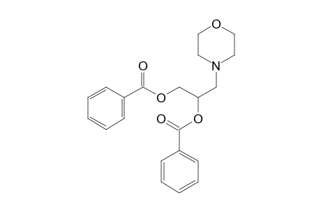 3-MORPHOLINOPROPANE-1,2-DIYL-DIBENZOATE