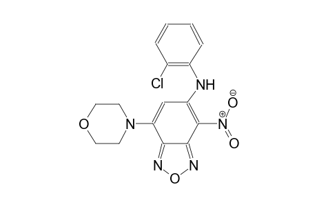 N-(2-chlorophenyl)-7-(4-morpholinyl)-4-nitro-2,1,3-benzoxadiazol-5-amine