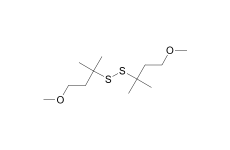 5,5,8,8-tetramethyl-2,11-dioxa-6,7-dithiadodecane