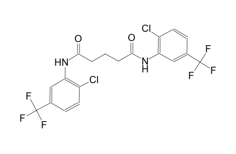 N~1~,N~5~-bis[2-chloro-5-(trifluoromethyl)phenyl]pentanediamide