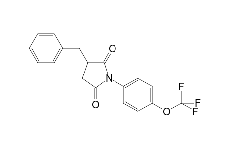 3-(Phenylmethyl)-1-[4-(trifluoromethoxy)phenyl]pyrrolidine-2,5-dione