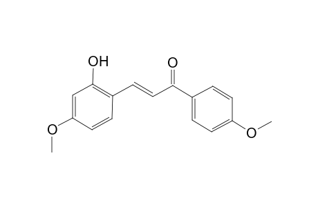 (E)-3-(2-hydroxy-4-methoxy-phenyl)-1-(4-methoxyphenyl)prop-2-en-1-one
