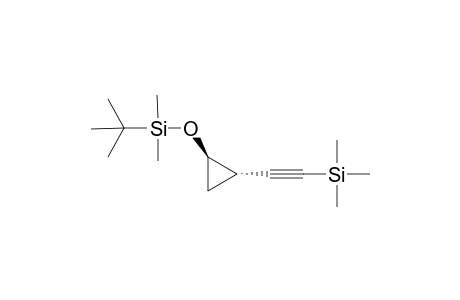 (S,R)-2-tert-Butyldimethylsiloxy-1-(trimethylsilylethynyl)cyclopropane