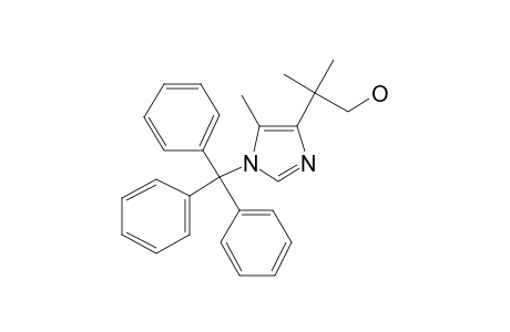 Imidazole, 4-methyl-3-trityl-5-[2-hydroxy-1,1-dimethylethyl]-