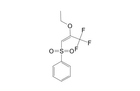 (E)-2-ETHOXY-1,1,1-TRIFLUORO-3-(PHENYLSULFONYL)-PROP-2-ENE