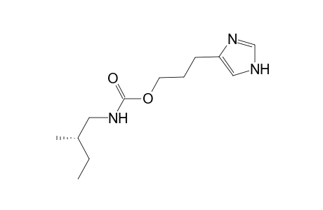 3-(1H-imidazol-5-yl)propyl N-[(2S)-2-methylbutyl]carbamate