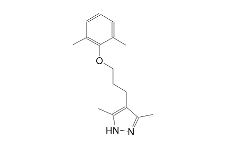 4-[3-(2,6-dimethylphenoxy)propyl]-3,5-dimethyl-1H-pyrazole