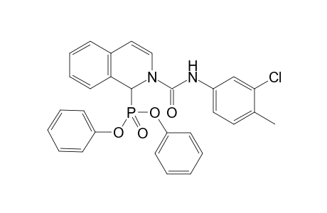 Diphenyl {2-{[(3-Chloro-4-methylphenyl)amino]carbonyl}-1,2-dihydroisoquinolin-1-yl}phosphonate