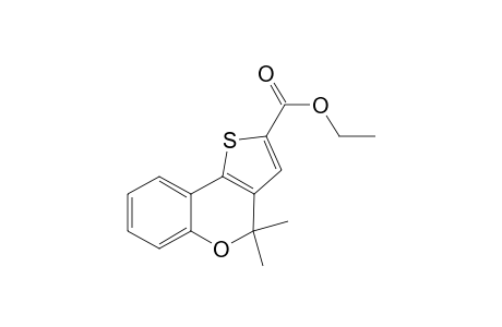 Ethyl 4,4-dimethyl-4H-thieno[3,2-c]chromene-2-carboxylate