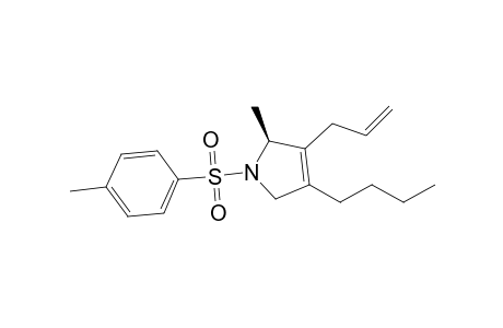(S)-3-Allyl-2-methyl-4-butyl-1-(p-toluenesulfonyl)-2,5-dihydro-1H-pyrrole