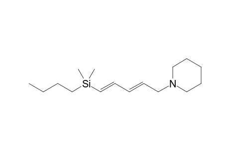 1-Dimethylbutylsilyl-5-(1-piperidino)-(1E,3E)-1,3-pentadiene